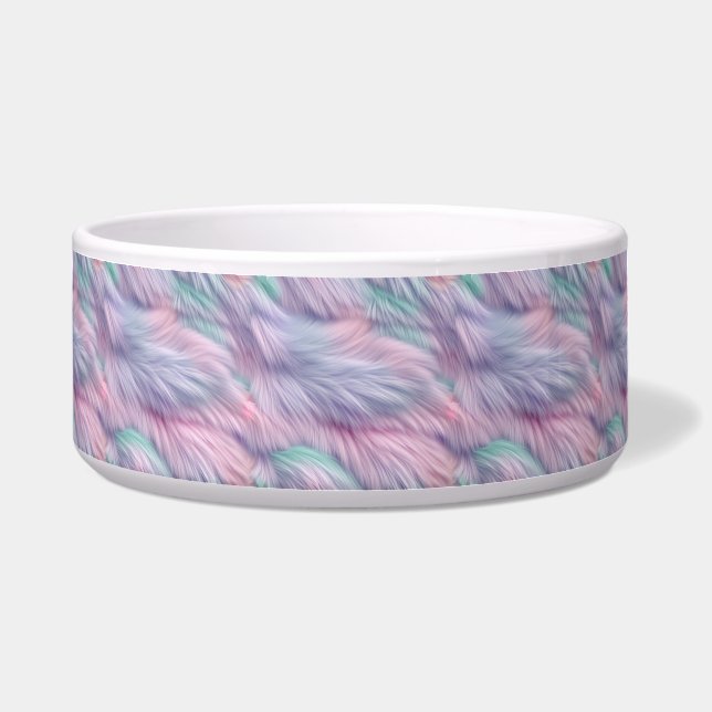 Pastel Rainbow Fur Napf (Vorderseite)