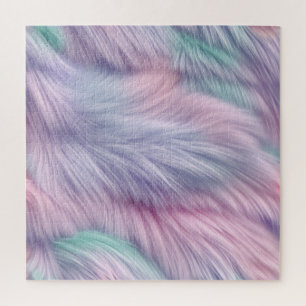Pastel Rainbow Fur Puzzle