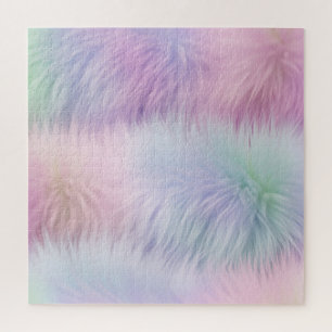 Pastel Rainbow Fur Puzzle