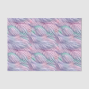 Pastel Rainbow Fur Seidenpapier