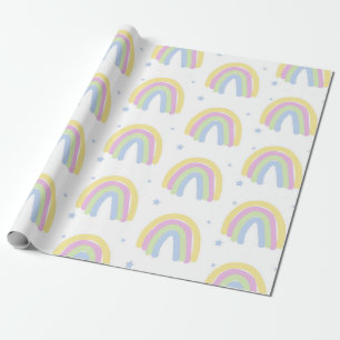 Pastel Rainbow Geschenkpapier