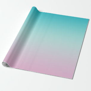 Pastel Rainbow Gradient Ombre Geschenkpapier