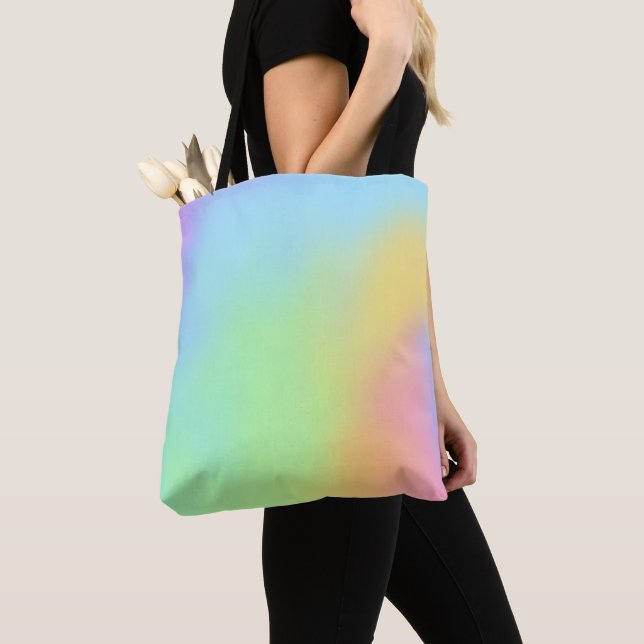 Pastel Rainbow Gradient Tote Bag (Von Nahem)