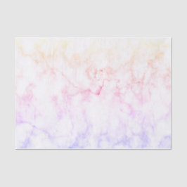 Pastel-Rainbow-Imitat Marmor Seidenpapier