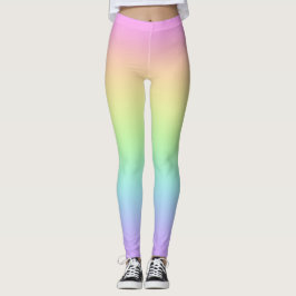 Pastel Rainbow Leggings