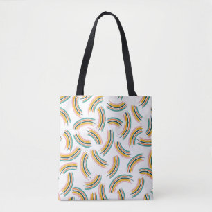 Pastel Rainbow Lines: Vintag nahtlos
