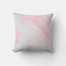 PASTEL RAINBOW MARBLE INSPIRIERT CUSHION
