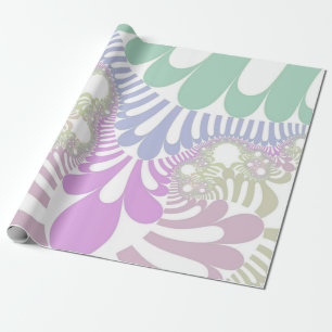 Pastel Rainbow Mod Geschenkpapier
