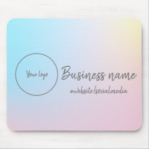 Pastel Rainbow Mousepad