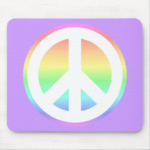 Pastel Rainbow Mousepad