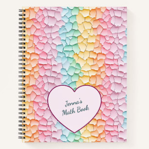 Pastel Rainbow Notizbuch