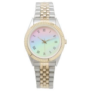 Pastel Rainbow of Color Armbanduhr