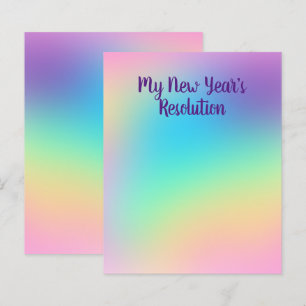 Pastel Rainbow - Party-Auflösungspapier