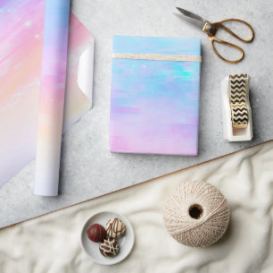 Pastel Rainbow Skies Geschenkpapier
