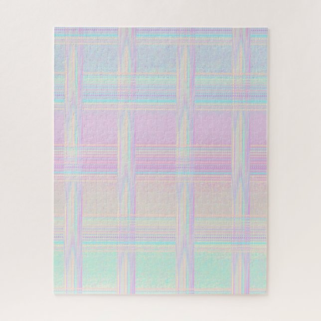 Pastel Rainbow Sparkle Holographic Puzzle (Vertikal)