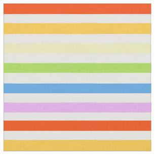 Pastel Rainbow Strick Stoffe aus Kunststoffen