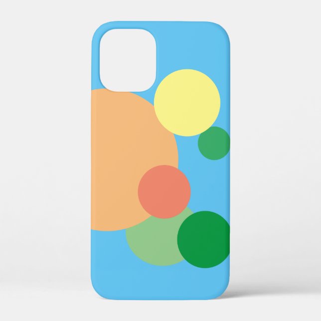 Pastel Regenbogen Konfetti umkreist iPhone / iPad  Case-Mate iPhone Hülle (Rückseite)