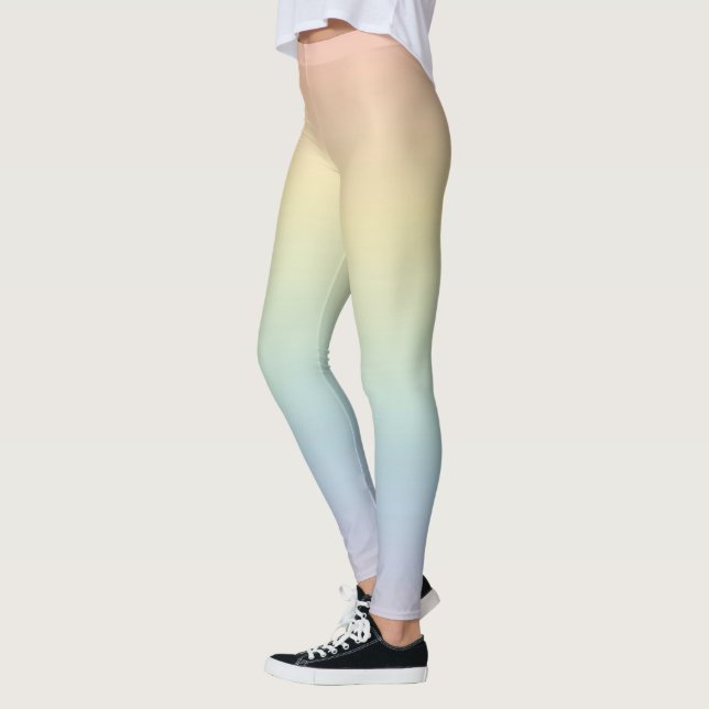 Pastel Regenbogen  Leggings (Links)