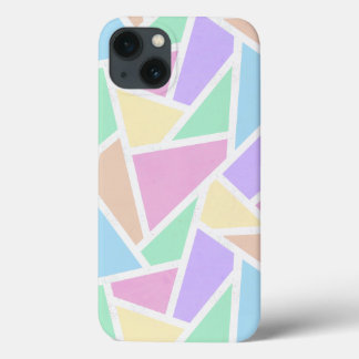 Pastel Regenbogenmosaik Muster Case-Mate iPhone ca Hülle