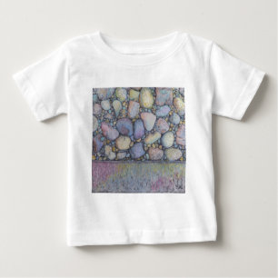 Pastel River Rock und Kies Baby T-shirt