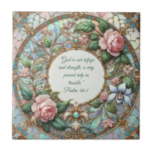 Pastel Rose Garden individuell anpassbare Bibelver