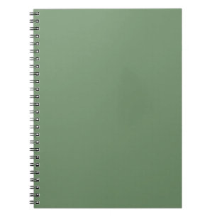 Pastel Sage Green Notebook Notizblock