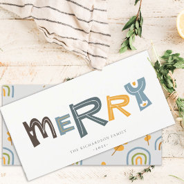 Pastel Scandi Yellow Gray Text Frohe Weihnachten