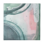 Pastel Scribe - Wasserfarbe Fliese<br><div class="desc">Pastel Scribe III von Grace Popp. Verfügt über nahe Formen im Aquarellstil. Besteht aus verschiedenen Farben.</div>