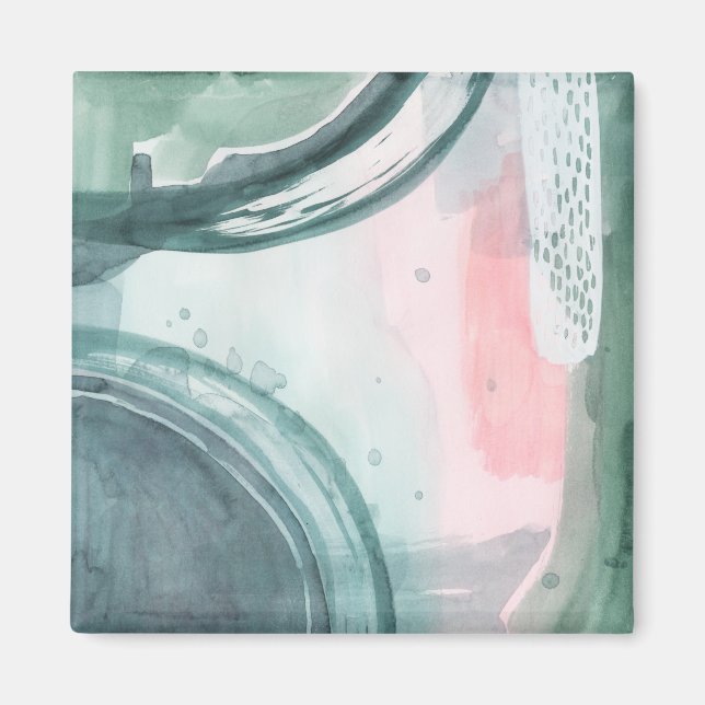 Pastel Scribe - Wasserfarbe Magnet (Vorne)