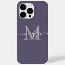 Pastel Script Monogram Case-Mate iPhone 14 Pro Max