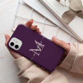 Pastel Script Monogram Case-Mate iPhone 14 Pro Max Hülle