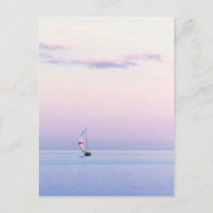 Pastel Seascape with a Vorsprung Postkarte