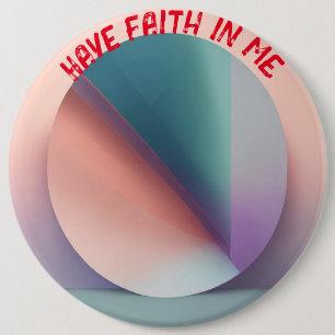 "Pastel Serenity: Colossal Assurance Button" Button