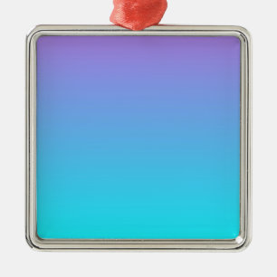 Pastel Skies Silbernes Ornament