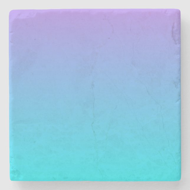 Pastel Skies Steinuntersetzer (Vorderseite)