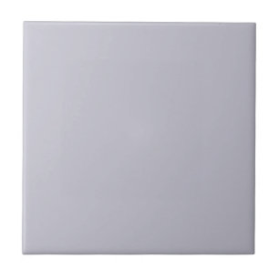 Pastel Sky Lavender Solid Color Klassisches Eleg Fliese