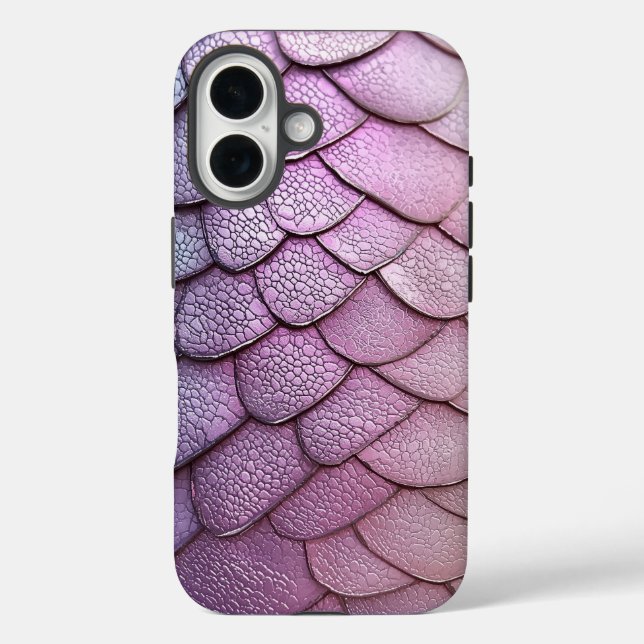 Pastel Snakeskin Elegance Handy Case (Rückseite)