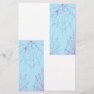 Pastel Spider Web Briefpapier