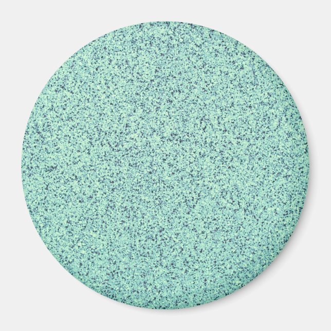 Pastel Spring Green Concrete Textur Magnet (Vorne)
