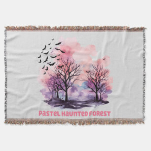 Pastel Spuk Forest Decke