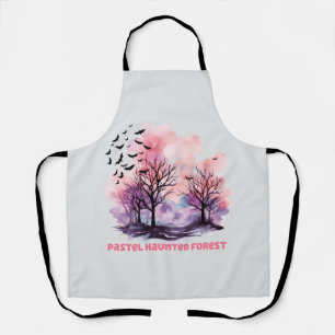 Pastel Spuk Forest Schürze