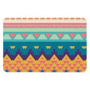 Pastel-Stammesdesign Magnet