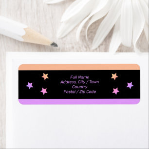 Pastel star akzentuiert