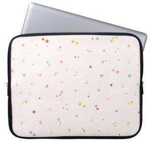 Pastel Star Pattern Laptopschutzhülle