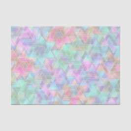 Pastel Star von David Pattern Seidenpapier