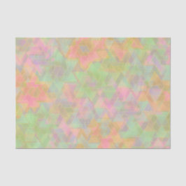 Pastel Star von David Pattern Seidenpapier