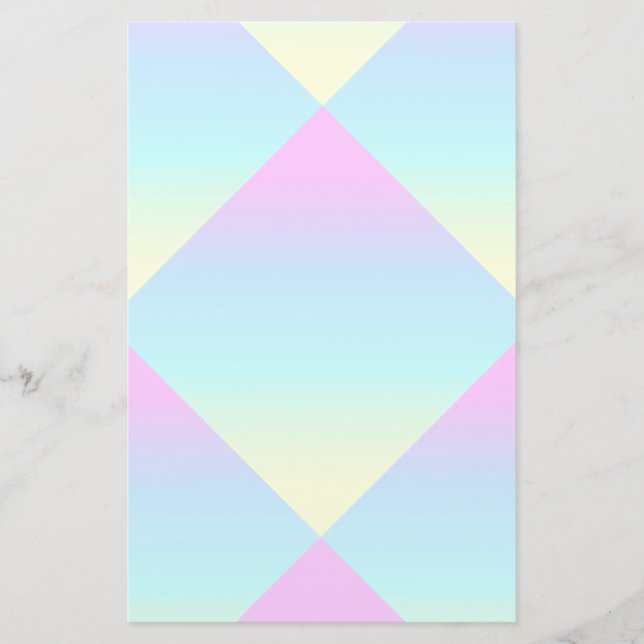 Pastel Stationery Briefpapier (Vorderseite)