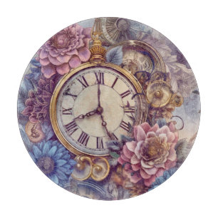 Pastel Steampunk Cutting Board Schneidebrett