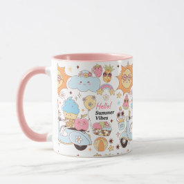 Pastel Summer Vibes Tasse