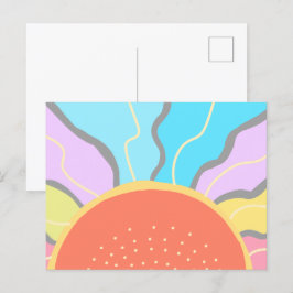 Pastel Sunrise Postkarte